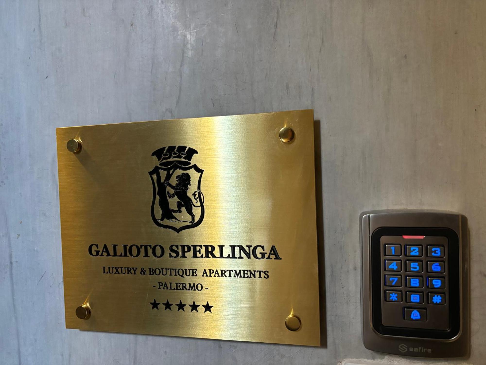 Galioto Sperlinga Luxury Boutique Apartments Palermo Bagian luar foto